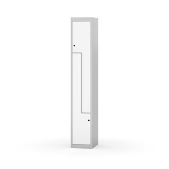 Garderobeskap Novis Z flatt tak 2 rom B30