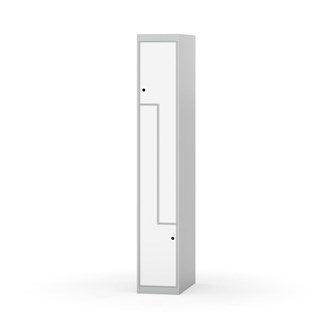 Garderobeskap Novis Z flatt tak 2 rom B30