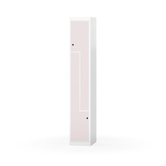Garderobeskap Novis Z flatt tak 2 rom B30