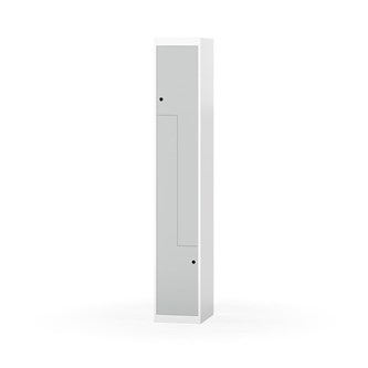 Garderobeskap Novis Z flatt tak 2 rom B30
