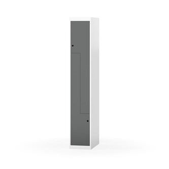 Garderobeskap Novis Z flatt tak 2 rom B30