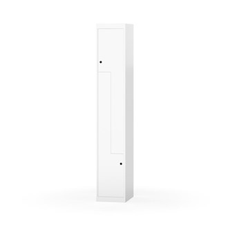 Garderobeskap Novis Z flatt tak 2 rom B30