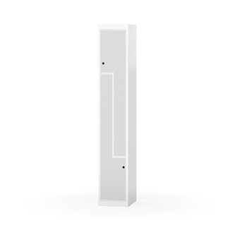 Garderobeskap Novis Z flatt tak 2 rom B30