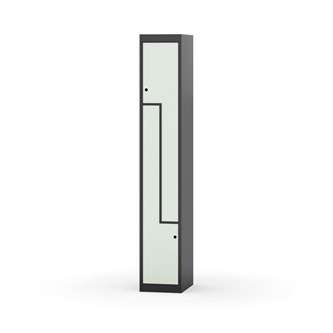 Garderobeskap Novis Z flatt tak 2 rom B30