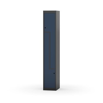 Garderobeskap Novis Z flatt tak 2 rom B30