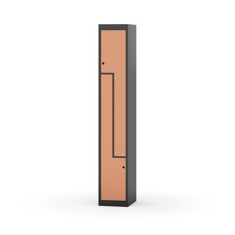 Garderobeskap Novis Z flatt tak 2 rom B30