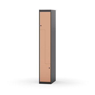 Garderobeskap Novis Z flatt tak 2 rom B30