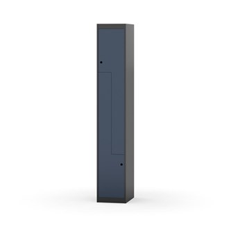 Garderobeskap Novis Z flatt tak 2 rom B30