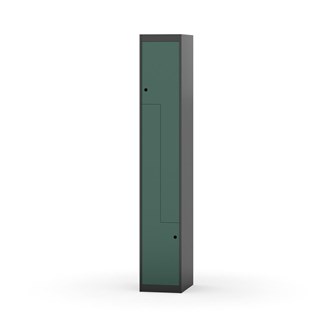 Garderobeskap Novis Z flatt tak 2 rom B30