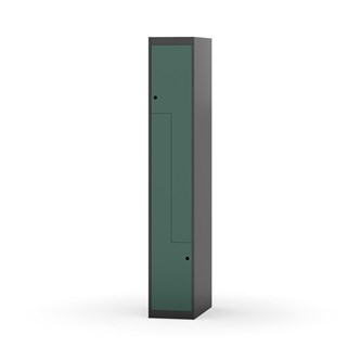 Garderobeskap Novis Z flatt tak 2 rom B30