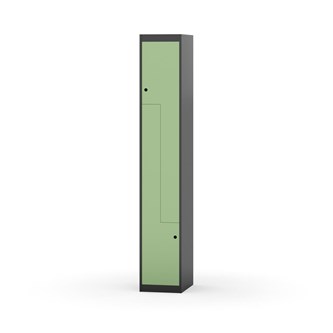 Garderobeskap Novis Z flatt tak 2 rom B30