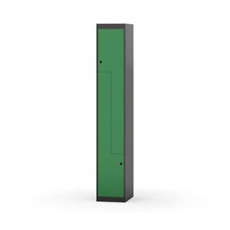 Garderobeskap Novis Z flatt tak 2 rom B30