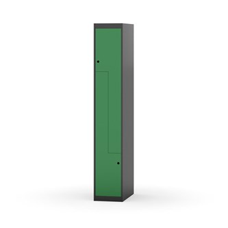 Garderobeskap Novis Z flatt tak 2 rom B30