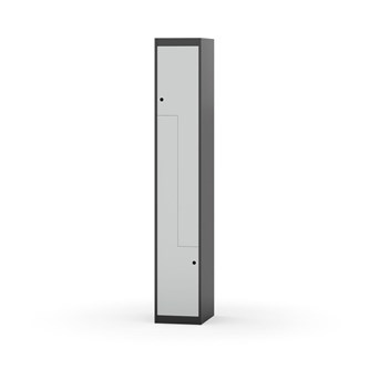 Garderobeskap Novis Z flatt tak 2 rom B30