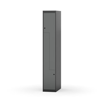 Garderobeskap Novis Z flatt tak 2 rom B30
