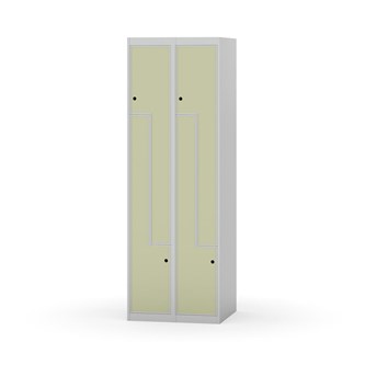 Garderobeskap Novis Z flatt tak 4 rom B60