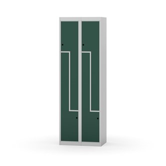 Garderobeskap Novis Z flatt tak 4 rom B60
