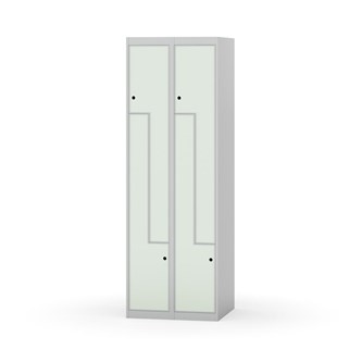 Garderobeskap Novis Z flatt tak 4 rom B60