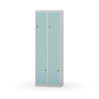 Garderobeskap Novis Z flatt tak 4 rom B60