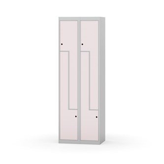 Garderobeskap Novis Z flatt tak 4 rom B60