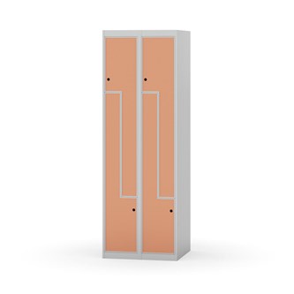 Garderobeskap Novis Z flatt tak 4 rom B60