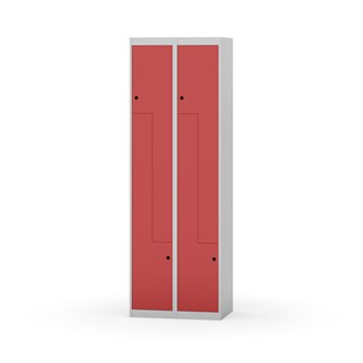 Garderobeskap Novis Z flatt tak 4 rom B60