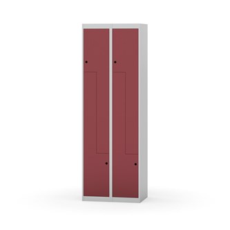 Garderobeskap Novis Z flatt tak 4 rom B60