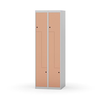 Garderobeskap Novis Z flatt tak 4 rom B60