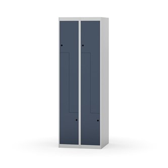 Garderobeskap Novis Z flatt tak 4 rom B60