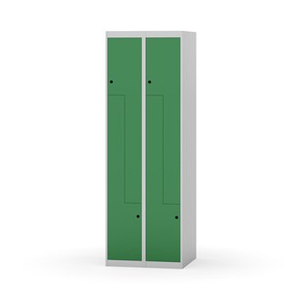 Garderobeskap Novis Z flatt tak 4 rom B60