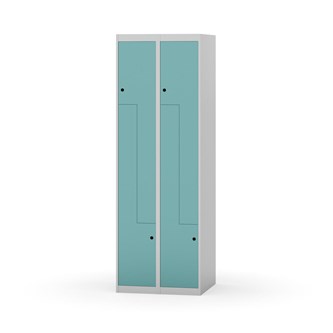 Garderobeskap Novis Z flatt tak 4 rom B60