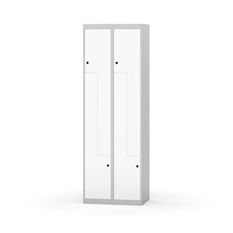 Garderobeskap Novis Z flatt tak 4 rom B60