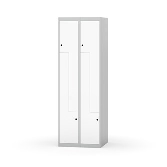 Garderobeskap Novis Z flatt tak 4 rom B60