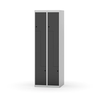 Garderobeskap Novis Z flatt tak 4 rom B60
