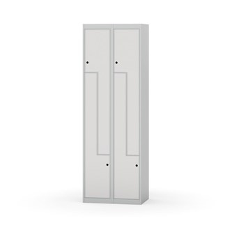 Garderobeskap Novis Z flatt tak 4 rom B60
