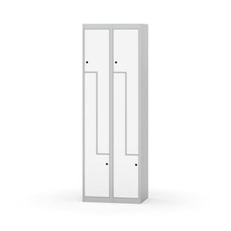 Garderobeskap Novis Z flatt tak 4 rom B60