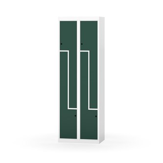Garderobeskap Novis Z flatt tak 4 rom B60