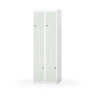 Garderobeskap Novis Z flatt tak 4 rom B60