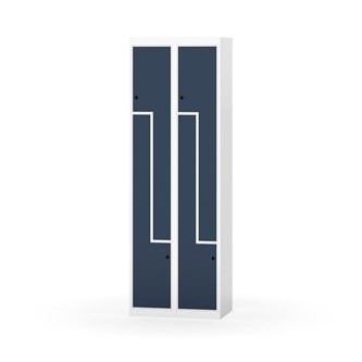 Garderobeskap Novis Z flatt tak 4 rom B60