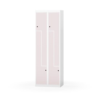 Garderobeskap Novis Z flatt tak 4 rom B60