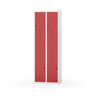 Garderobeskap Novis Z flatt tak 4 rom B60