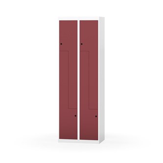 Garderobeskap Novis Z flatt tak 4 rom B60