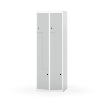 Garderobeskap Novis Z flatt tak 4 rom B60