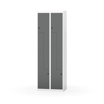 Garderobeskap Novis Z flatt tak 4 rom B60