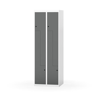Garderobeskap Novis Z flatt tak 4 rom B60
