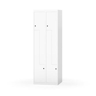 Garderobeskap Novis Z flatt tak 4 rom B60