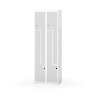 Garderobeskap Novis Z flatt tak 4 rom B60