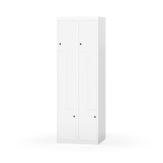 Garderobeskap Novis Z flatt tak 4 rom B60
