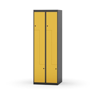 Garderobeskap Novis Z flatt tak 4 rom B60
