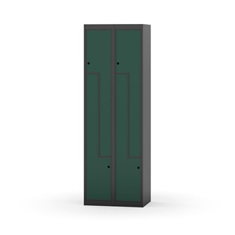 Garderobeskap Novis Z flatt tak 4 rom B60